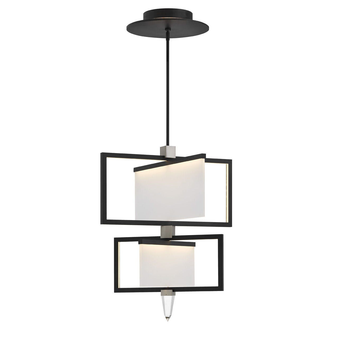 Folio Large Two Tier-Hinkley Lighting-HINKLEY-32506BLK-Chandeliers-1-France and Son