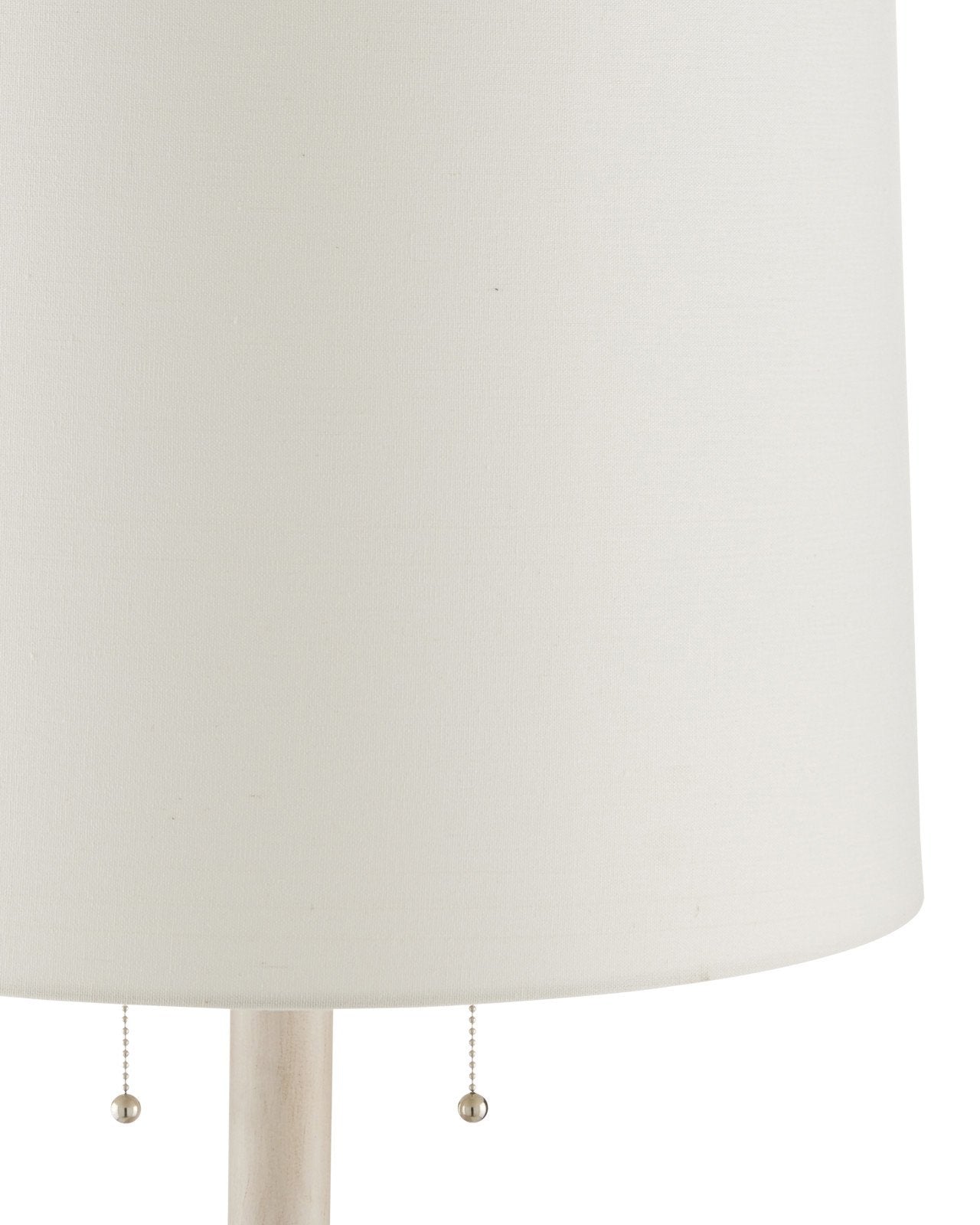 Malayan White Floor Lamp