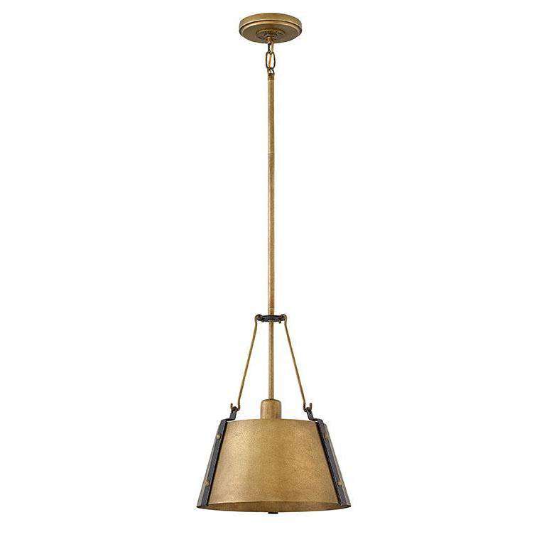 Pendant Cartwright Rustic Brass-Hinkley Lighting-HINKLEY-3397RS-Pendants-1-France and Son