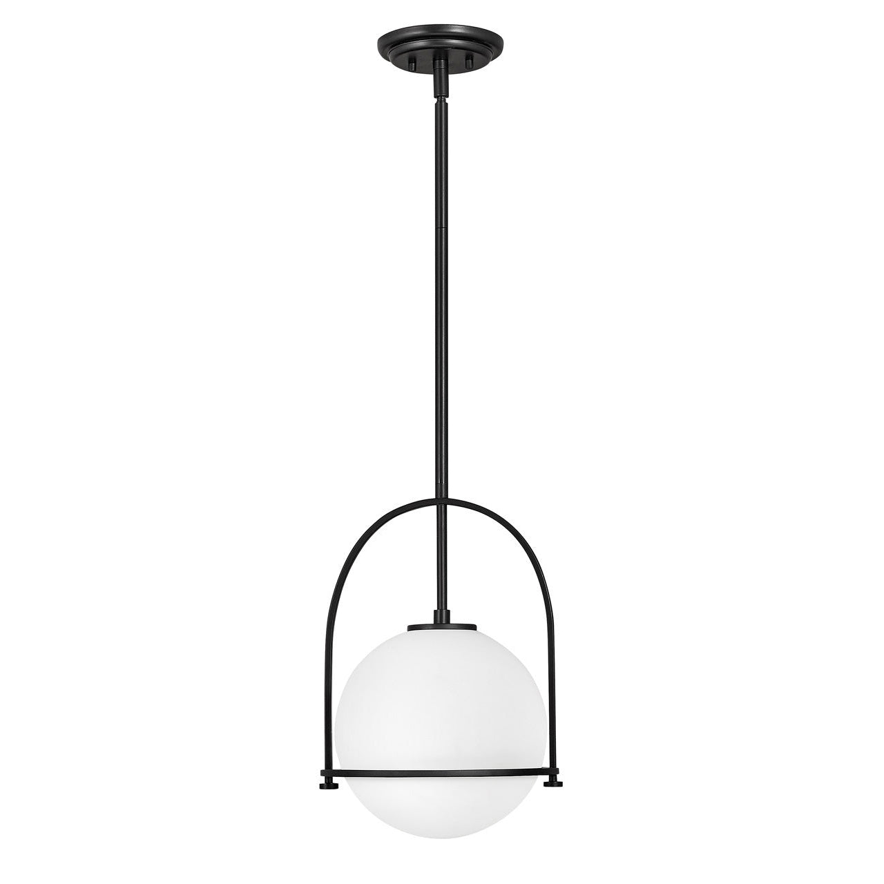 Pendant Somerset Medium Pendant-Hinkley Lighting-HINKLEY-3407BK-Outdoor PendantsBlack-1-France and Son