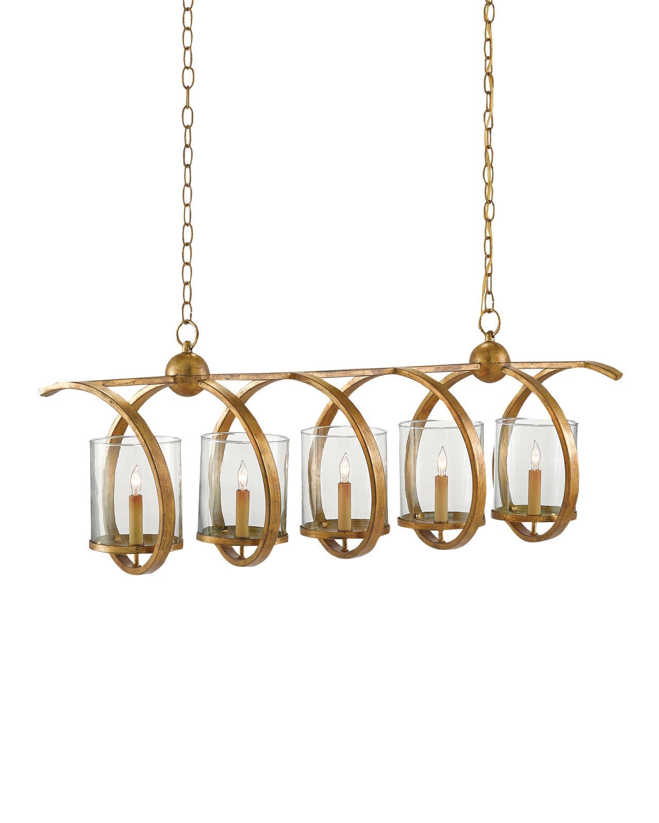 Maximus Medium Gold Chandelier