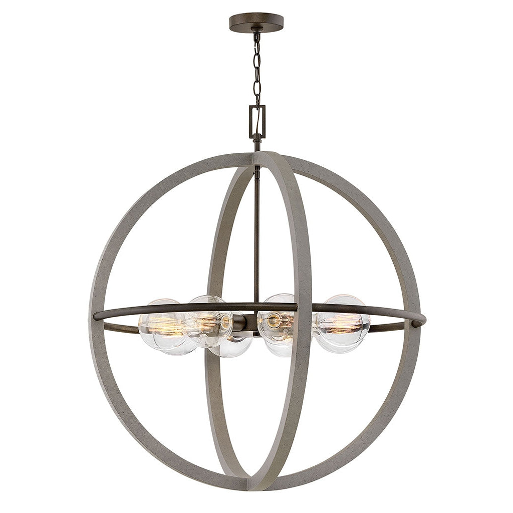 Chandelier Bodie - Large Orb-Hinkley Lighting-HINKLEY-3428DC-Chandeliers-1-France and Son