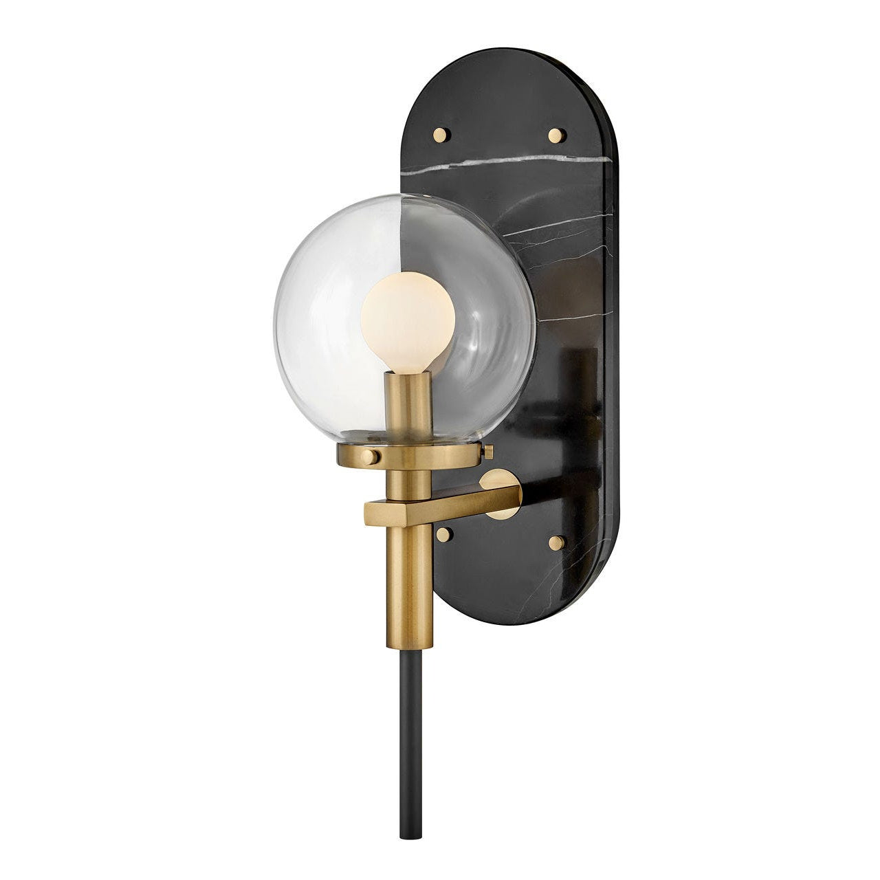 Gilda Single Light Sconce-Hinkley Lighting-HINKLEY-34590BK-Outdoor Wall SconcesBlack-1-France and Son