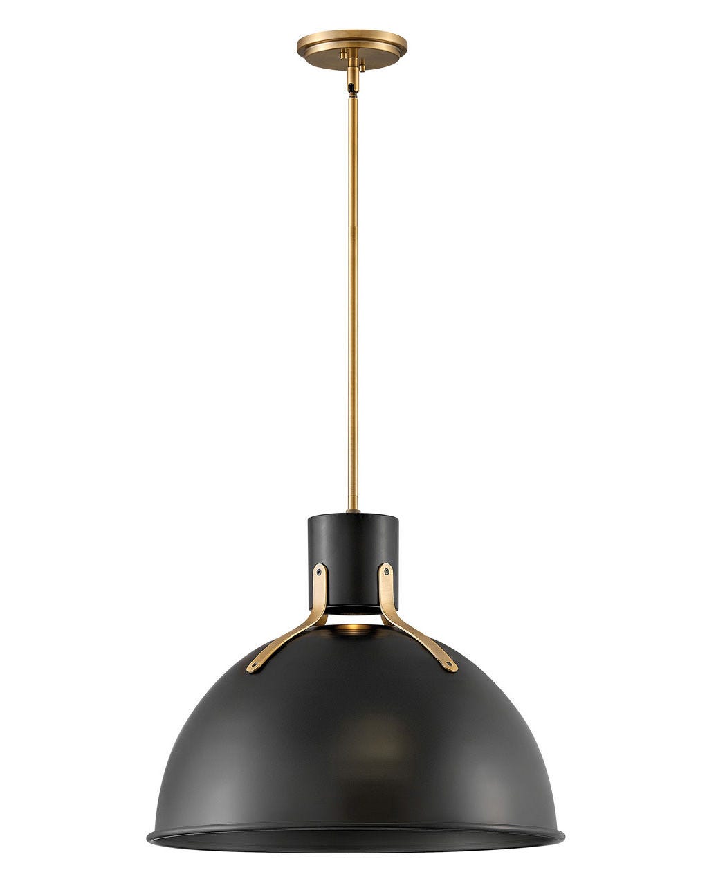 Argo Medium Pendant-Hinkley Lighting-HINKLEY-3483SK-PendantsSatin Black-2-France and Son