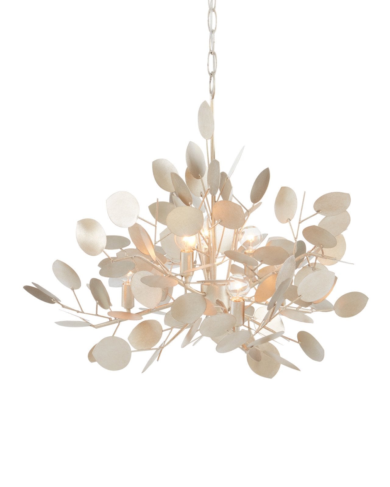 Lunaria Large Silver Chandelier