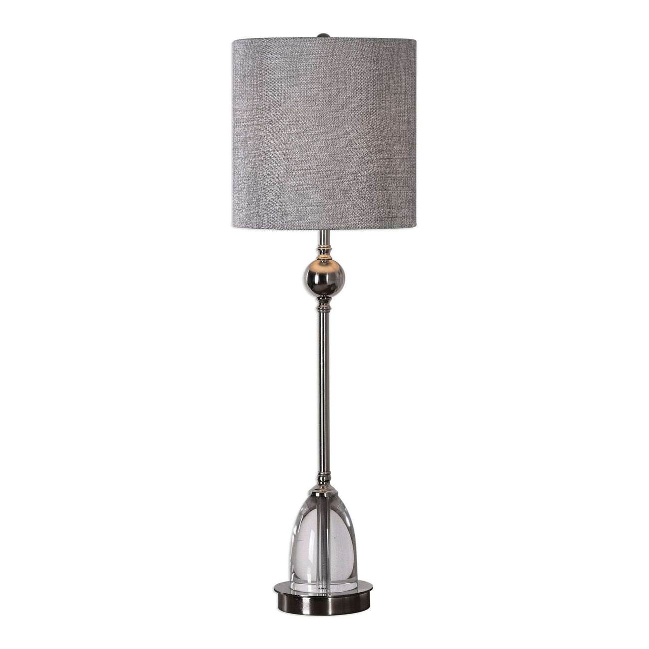 Gallo Nickel Buffet Lamp-Uttermost-UTTM-29368-1-Table Lamps-1-France and Son