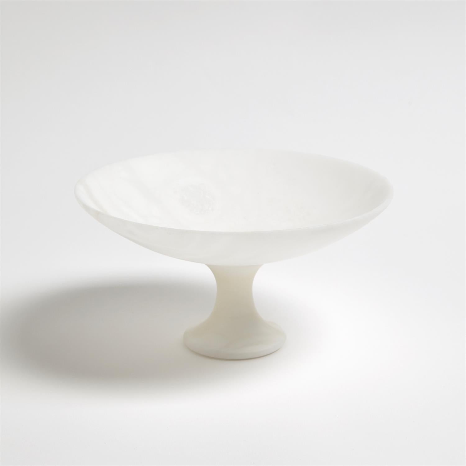 Alabaster Compote-Global Views-GVSA-3.31556-DecorMedium-3-France and Son