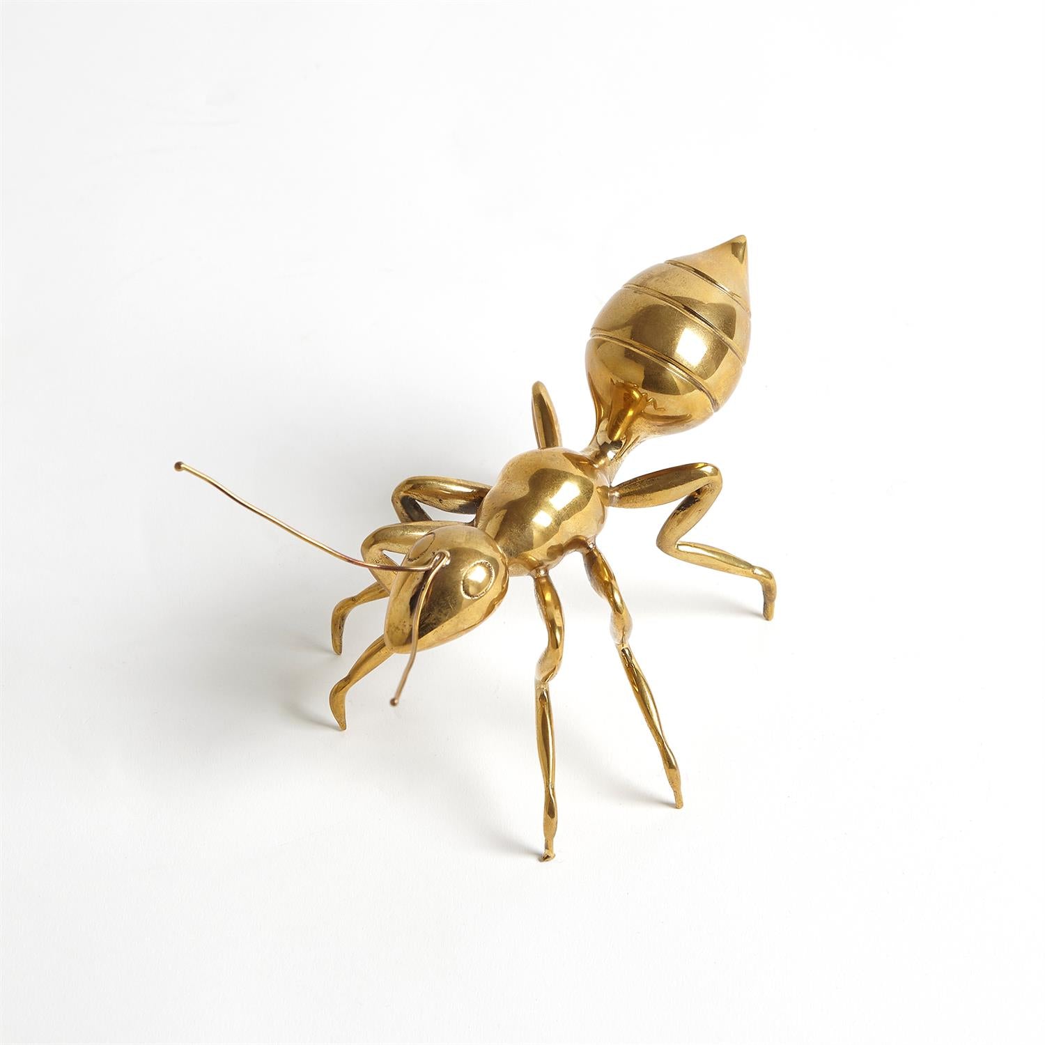 Pharaoh Ant-Antique Nickel-Global Views-GVSA-8.82605-Decorative ObjectsGold-3-France and Son