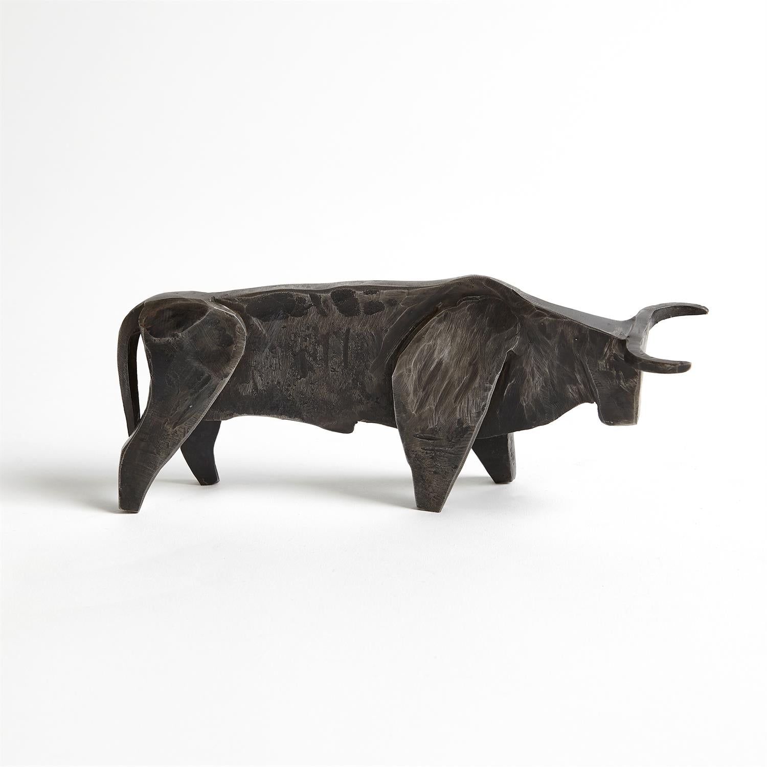 Bull-Natural Iron-Global Views-GVSA-9.93375-Decorative Objects-1-France and Son