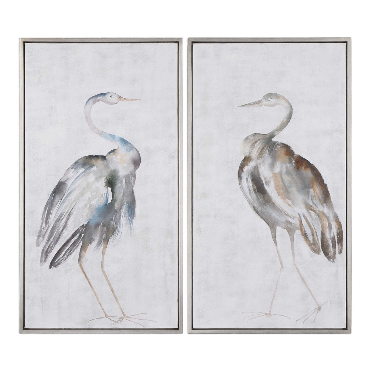 Summer Birds Framed Art S/2-Uttermost-UTTM-35353-Wall Art-1-France and Son