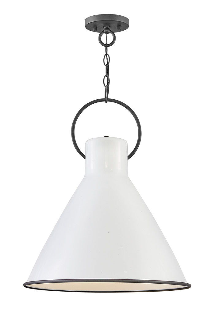 Winnie Medium Pendant-Hinkley Lighting-HINKLEY-3555PT-PendantsPolished White-5-France and Son