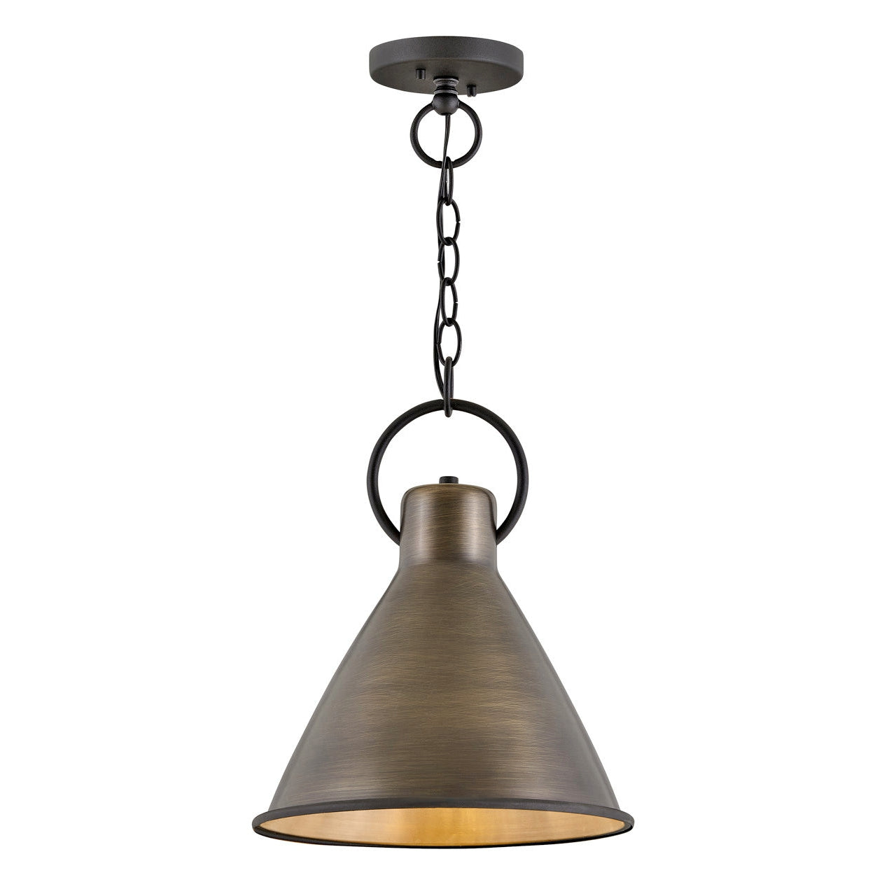 Winnie Small Pendant-Hinkley Lighting-HINKLEY-3557DS-PendantsDark Antique Brass-1-France and Son