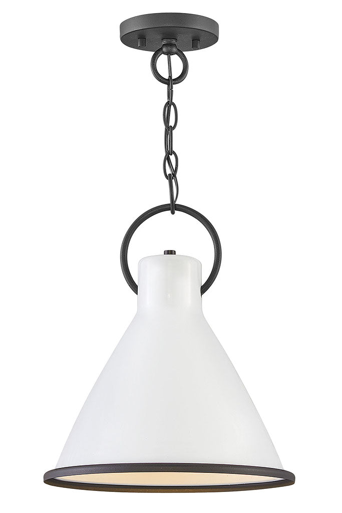 Winnie Small Pendant-Hinkley Lighting-HINKLEY-3557PT-PendantsPolished White-3-France and Son