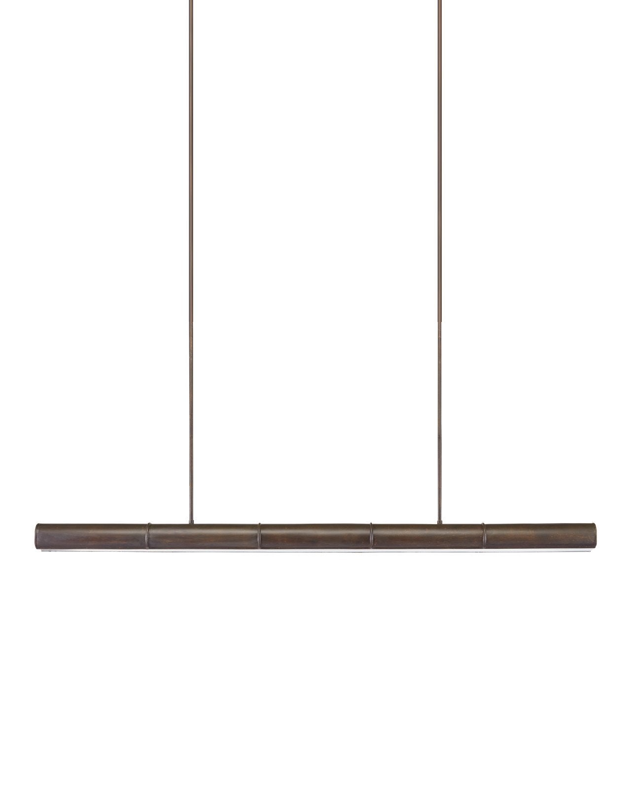 Lyon Large Bronze Linear Chandelier