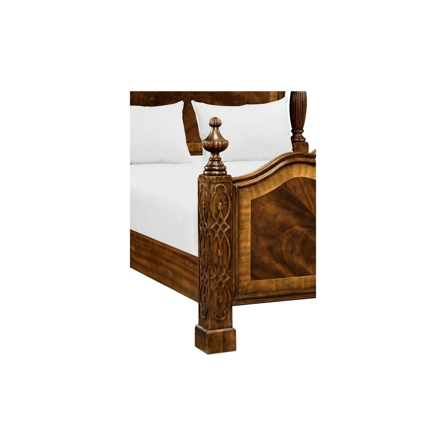 Four Poster Mahogany US King Bed-Jonathan Charles-JCHARLES-493801-USK-MAH-Beds-5-France and Son