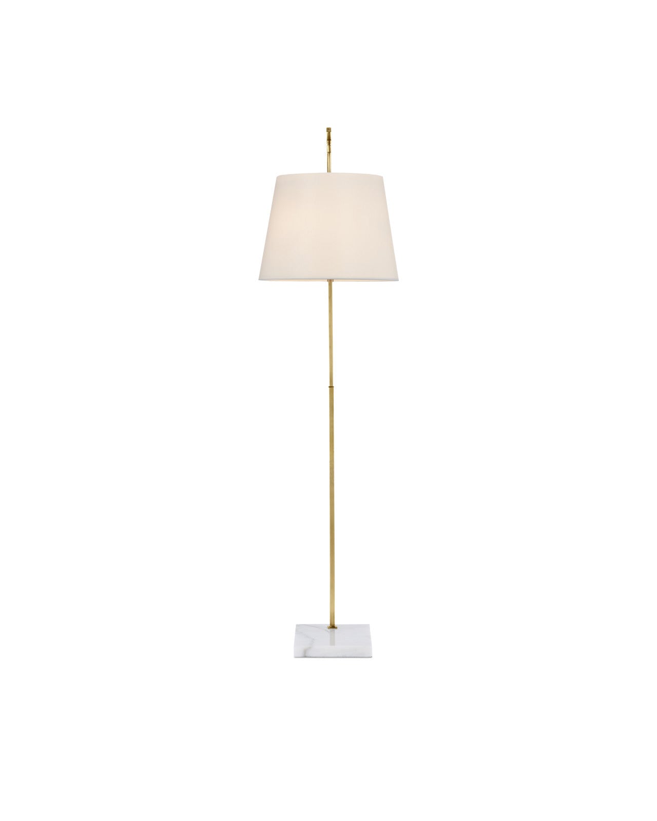 Cloister Medium Brass Floor Lamp