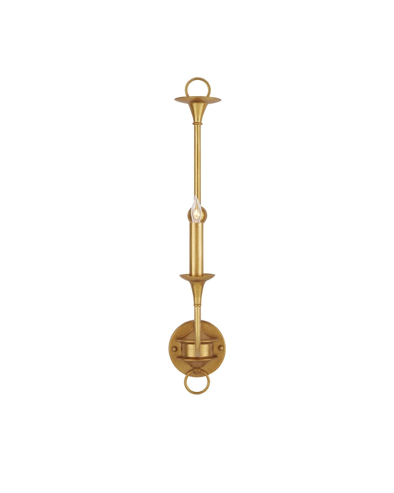 Nottaway Gold Single-Light Wall Sconce