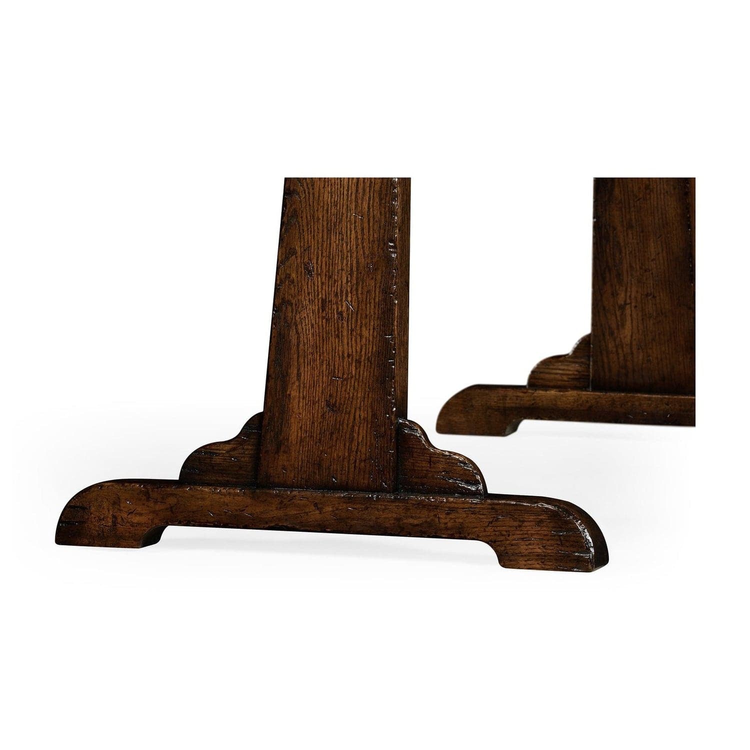 Dark Oak Tavern Dining Table-Jonathan Charles-JCHARLES-494440-52L-TDO-Dining TablesMedium-5-France and Son