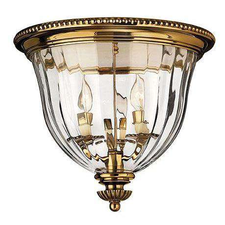 Foyer Cambridge Burnished Brass-Hinkley Lighting-HINKLEY-3612BB-Flush Mounts-1-France and Son