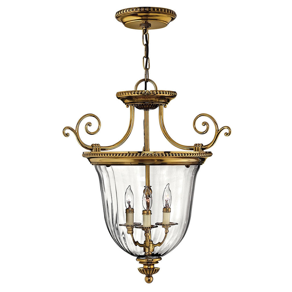 Foyer Cambridge - Medium Convertible Pendant-Hinkley Lighting-HINKLEY-3613BB-Pendants-1-France and Son