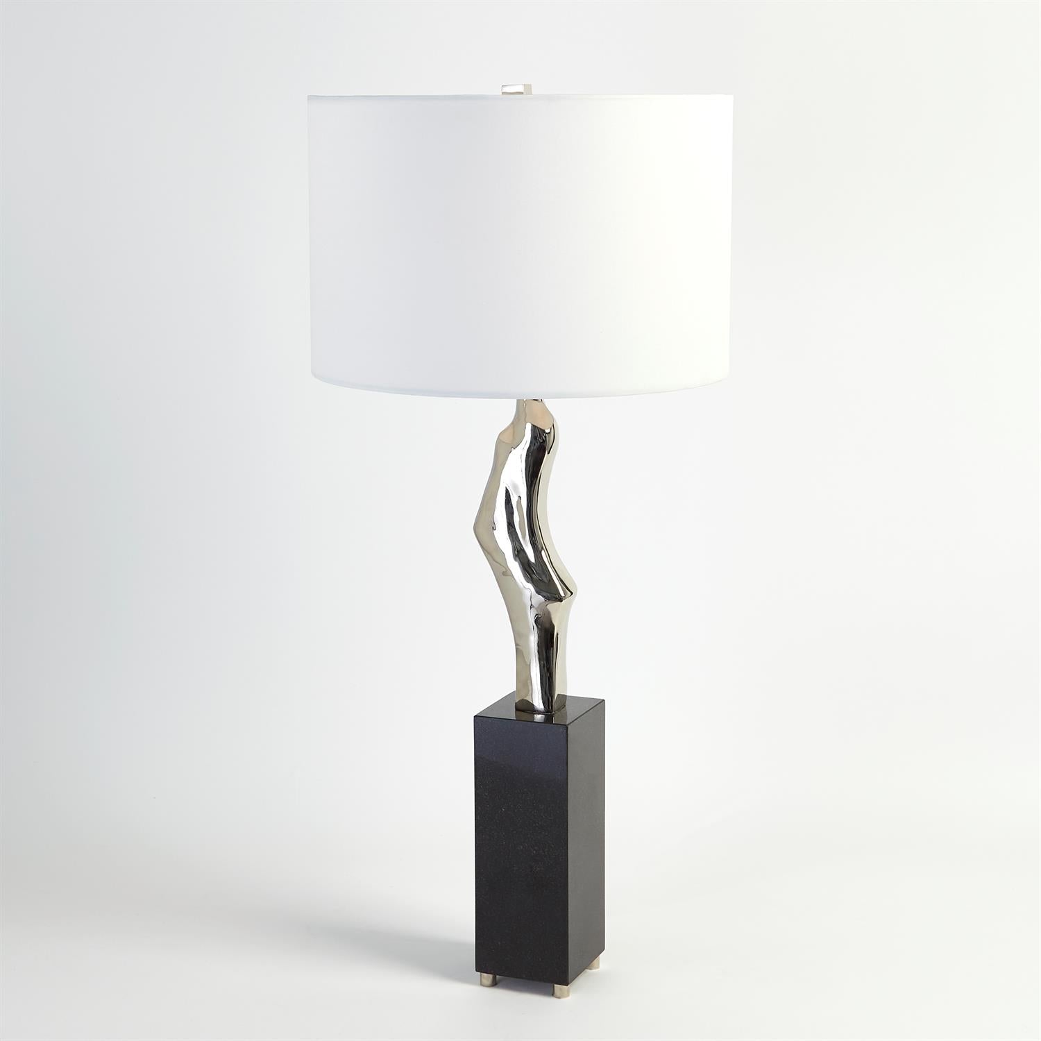 Conceptual Lamp - Nickel-Global Views-GVSA-8.82618-Table Lamps-1-France and Son