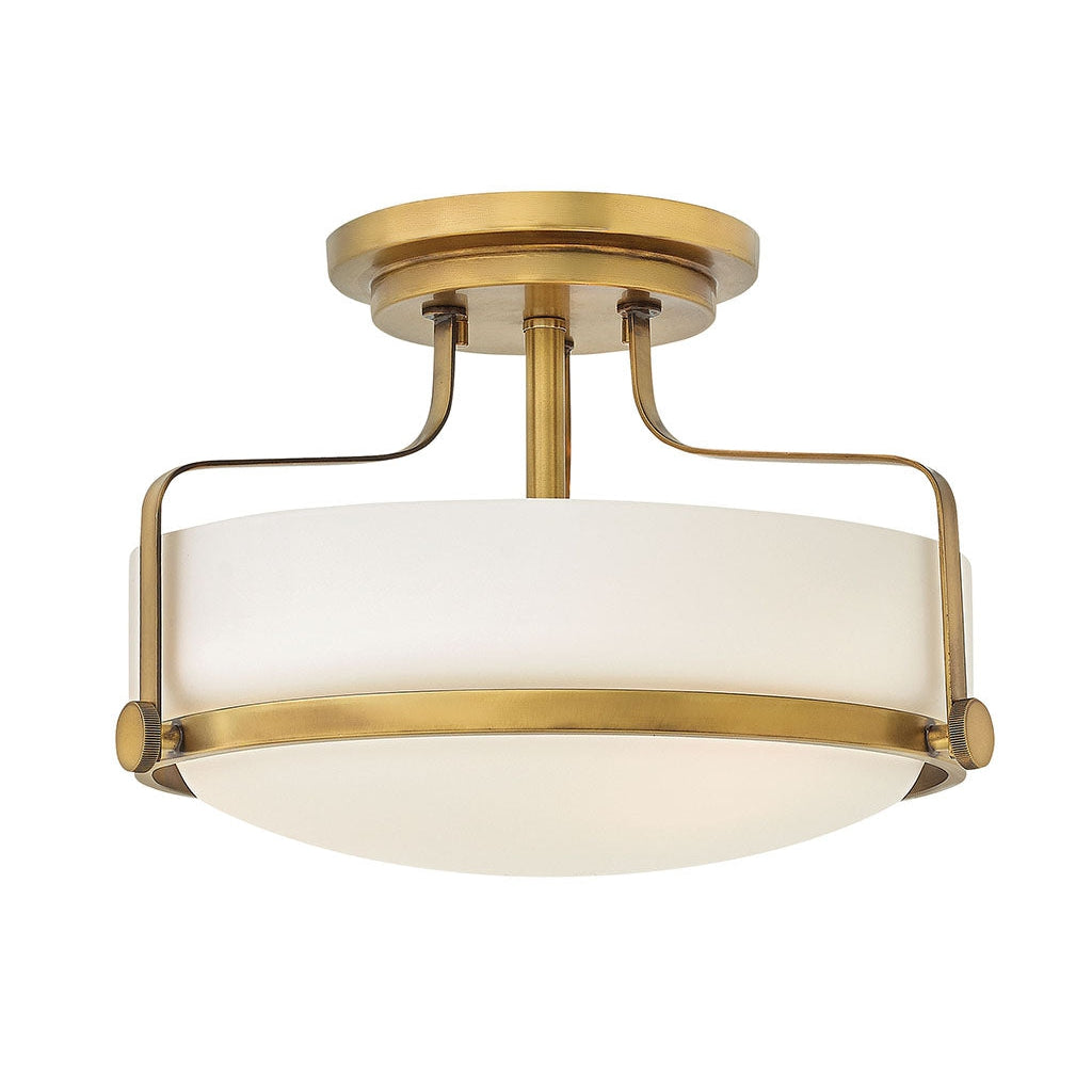 Foyer Harper - Medium Semi-Flush Mount-Hinkley Lighting-HINKLEY-3641HB-Flush MountsNon LED-Heritage Brass-9-France and Son