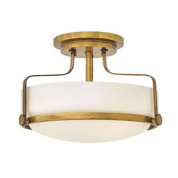 Foyer Harper-Hinkley Lighting-HINKLEY-3643HB-Flush MountsLarge-Heritage Brass-2-France and Son