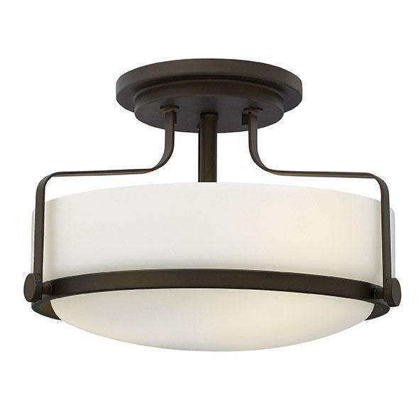 Foyer Harper Oil Rubbed Bronze LED-Hinkley Lighting-HINKLEY-3641OZ-LED-Flush Mounts-1-France and Son