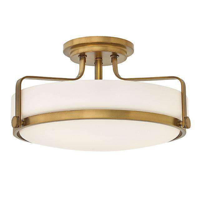 Foyer Harper-Hinkley Lighting-HINKLEY-3643HB-Flush MountsLarge-Heritage Brass-1-France and Son