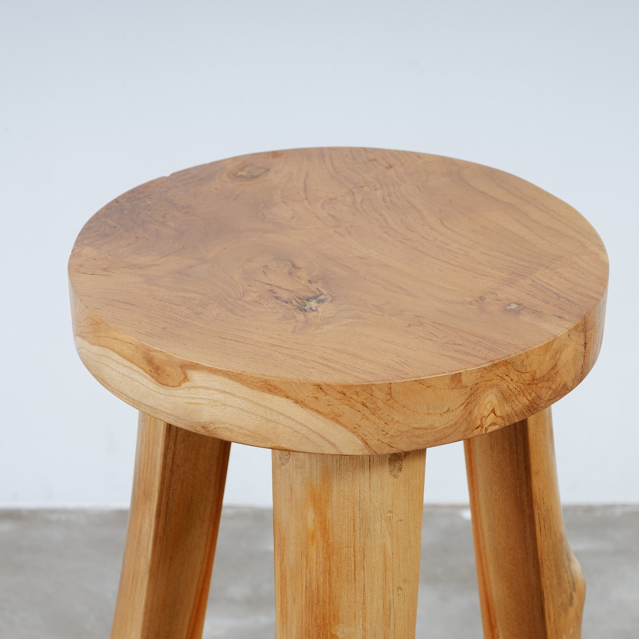 Saint Moritz Teak Bar Stool-France & Son-FL1117-Bar Stools-3-France and Son