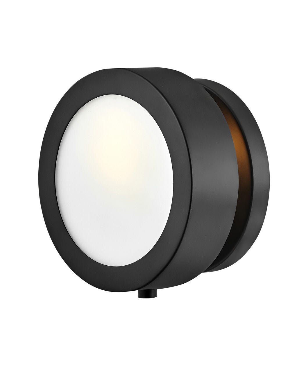 Mercer - Single Light Sconce-Hinkley Lighting-HINKLEY-3650BK-Wall SconcesBlack-3-France and Son