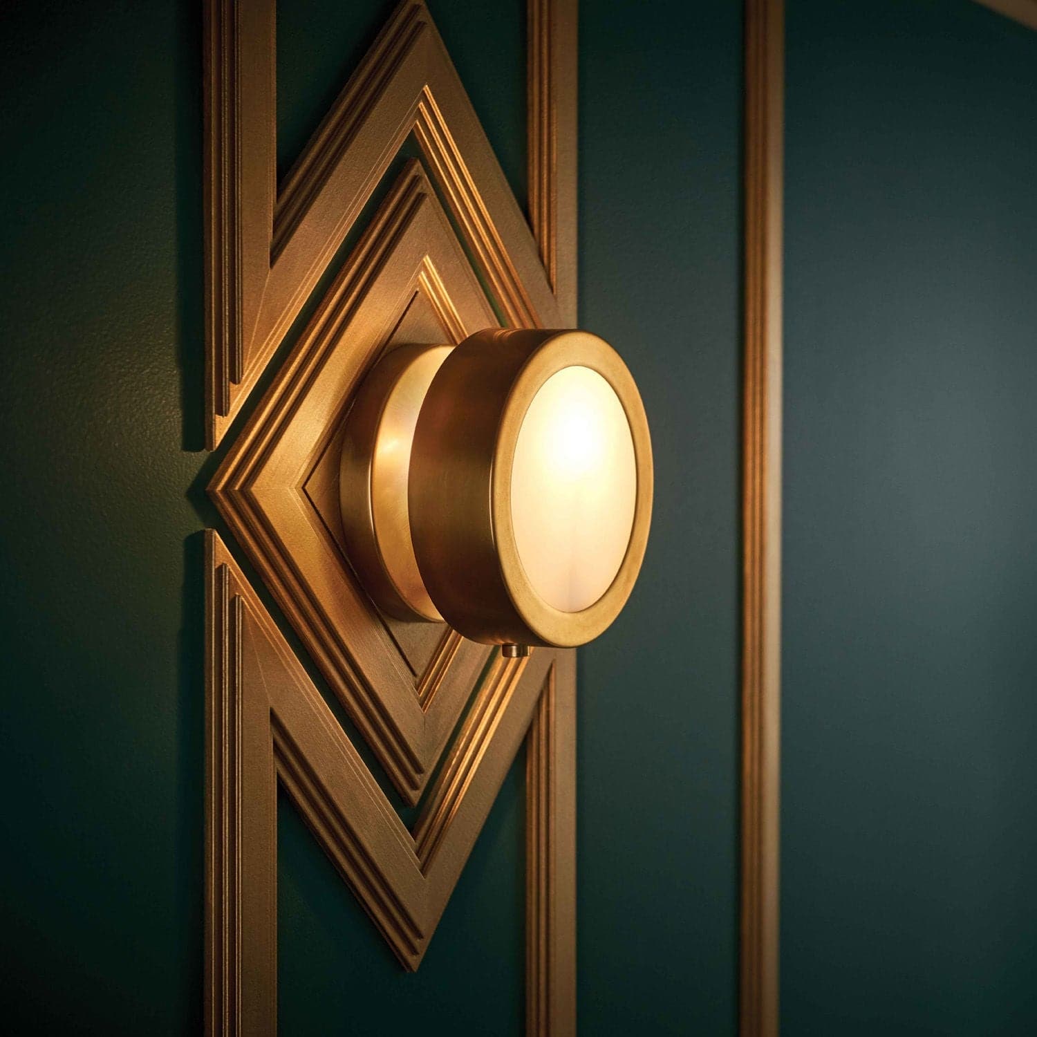 Mercer Sconce Heritage Brass