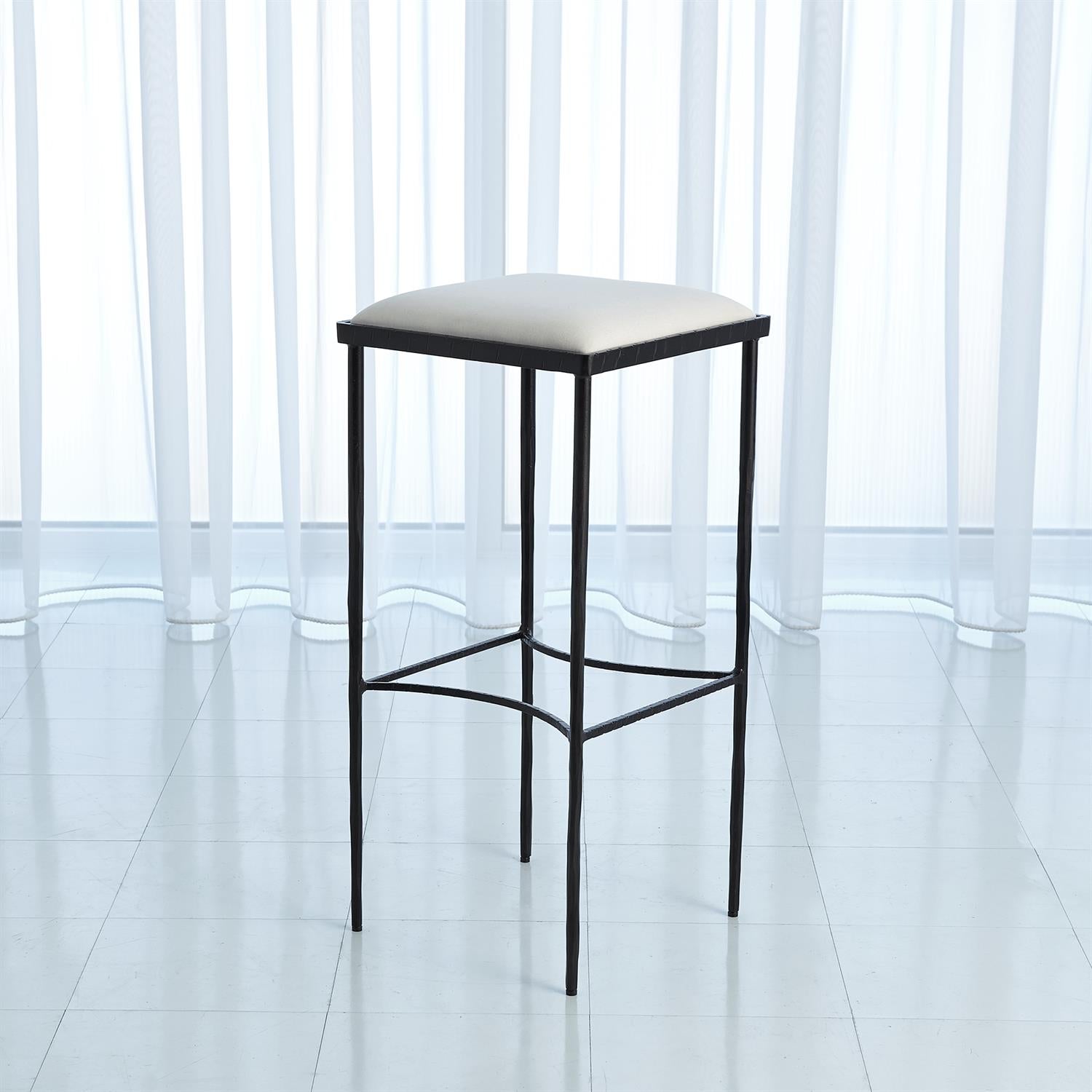 Hammered Bar Stool-Global Views-GVSA-9.92337-Bar Stools-1-France and Son