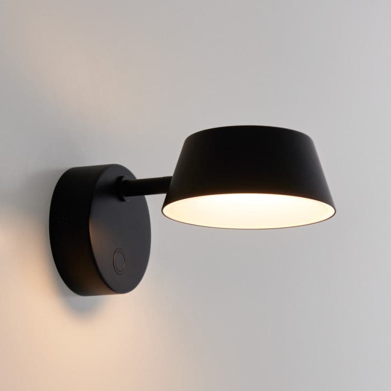 OLO Wall Light-Seed Design-SEED-SLD-130WRTE-BK-Wall LightingBlack-1-France and Son