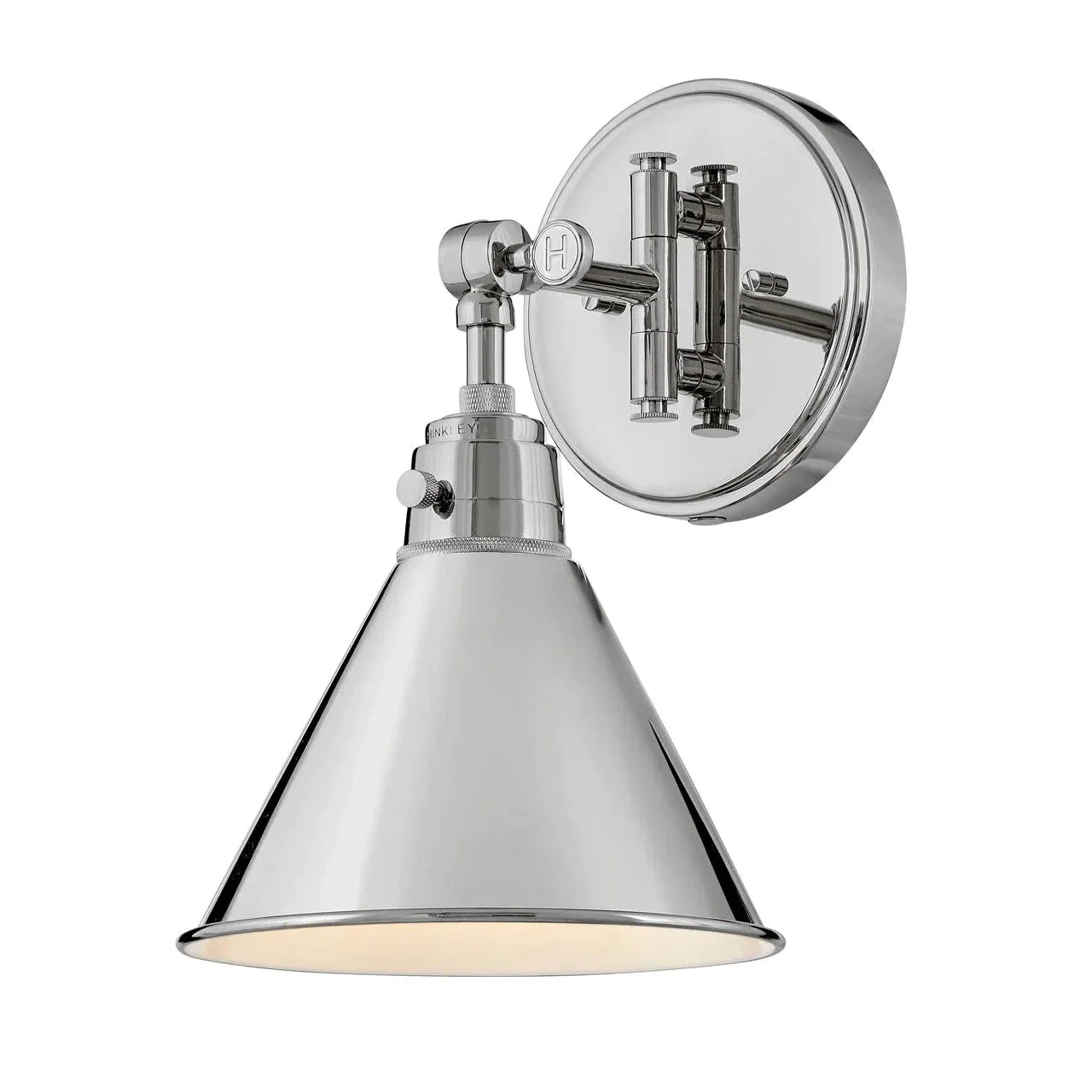 Sconce Arti - Single Light Sconce-Hinkley Lighting-HINKLEY-3691PN-Wall Lighting-1-France and Son