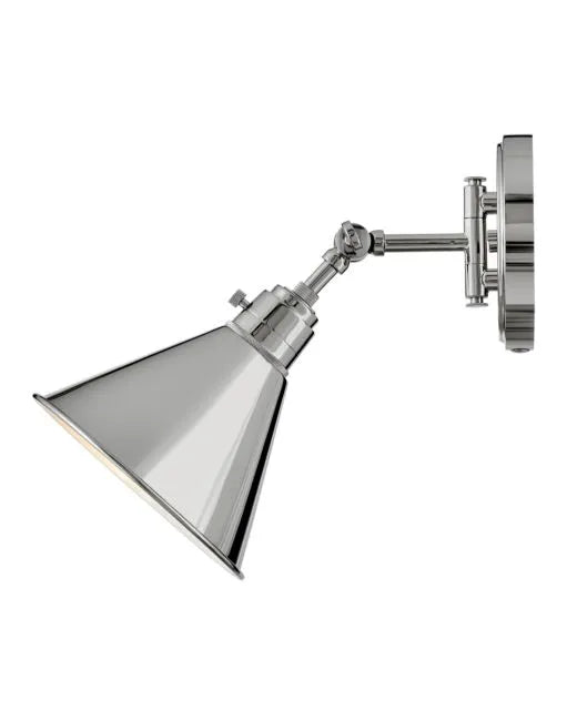 Sconce Arti - Single Light Sconce-Hinkley Lighting-HINKLEY-3691PN-Wall Lighting-2-France and Son