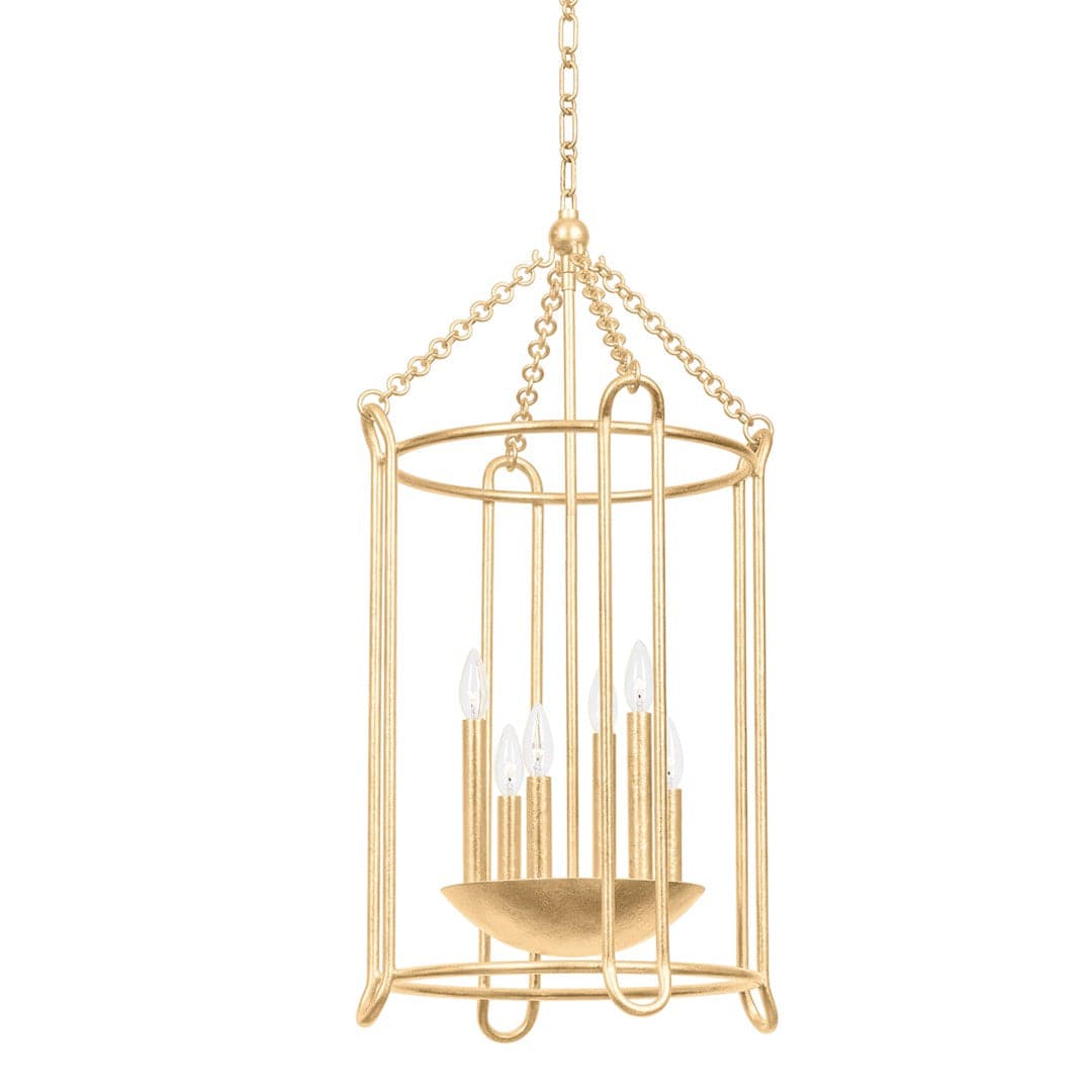 Lassen Lantern-Troy Lighting-TROY-F4619-VGL-Outdoor Post LanternsVintage Gold Leaf-6 Light-4-France and Son