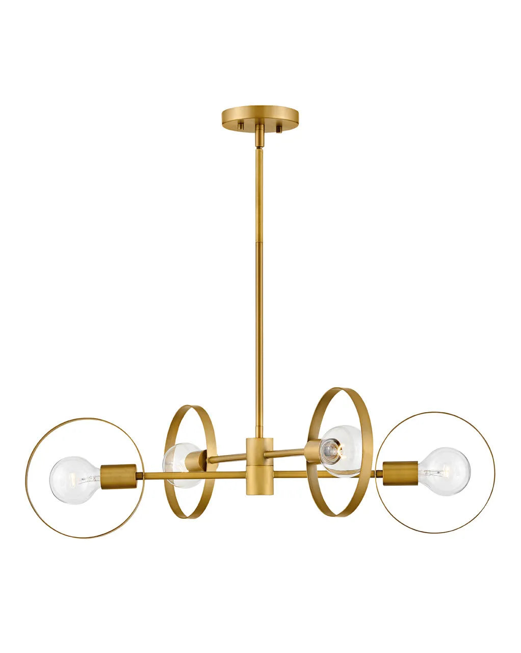 Foyer Desi - Medium Single Tier-Hinkley Lighting-HINKLEY-37294LCB-ChandeliersLacquered Brass-2-France and Son