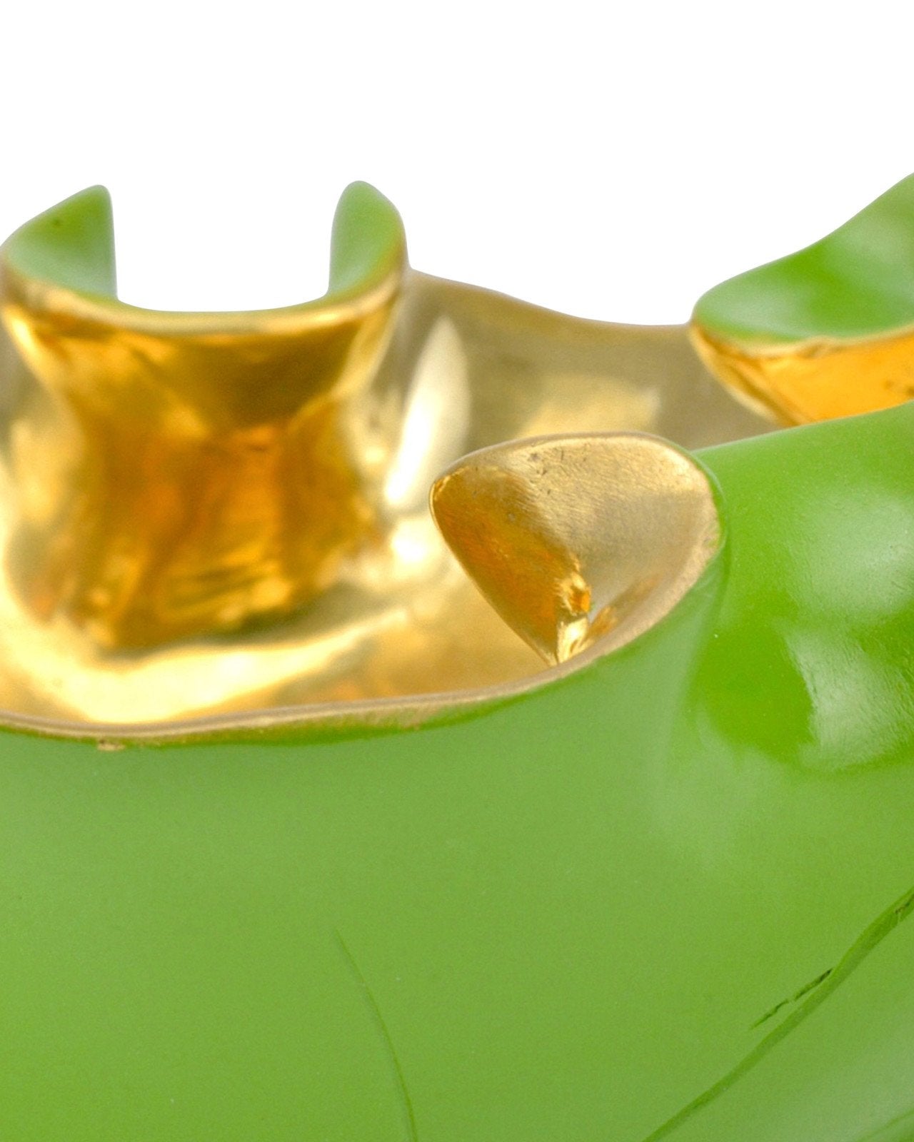 Wrapped Lotus Leaf Green Bowl