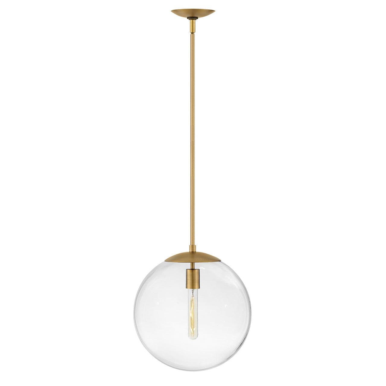 Warby Medium Pendant-Hinkley Lighting-HINKLEY-3744HB-PendantsHeritage Brass-1-France and Son