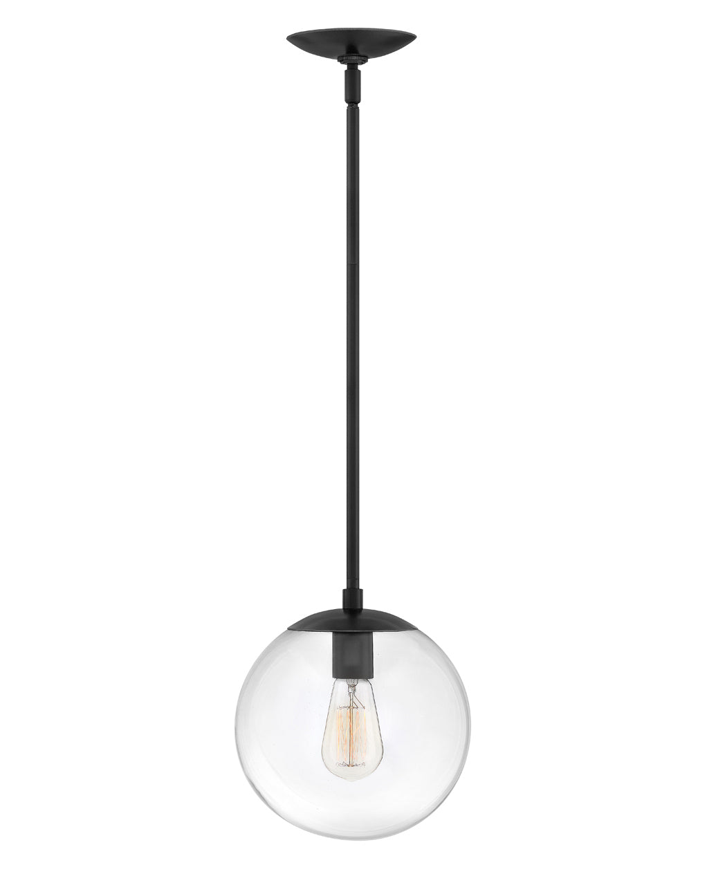 Warby Small Pendant-Hinkley Lighting-HINKLEY-3747BK-PendantsBlack-8-France and Son