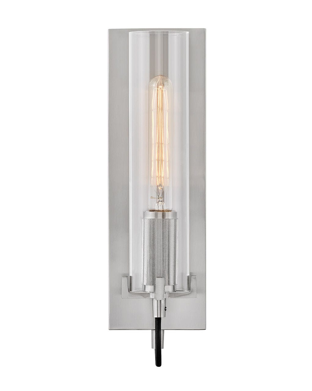 Ryden Single Light Sconce-Hinkley Lighting-HINKLEY-37850BK-Wall SconcesBlack-4-France and Son