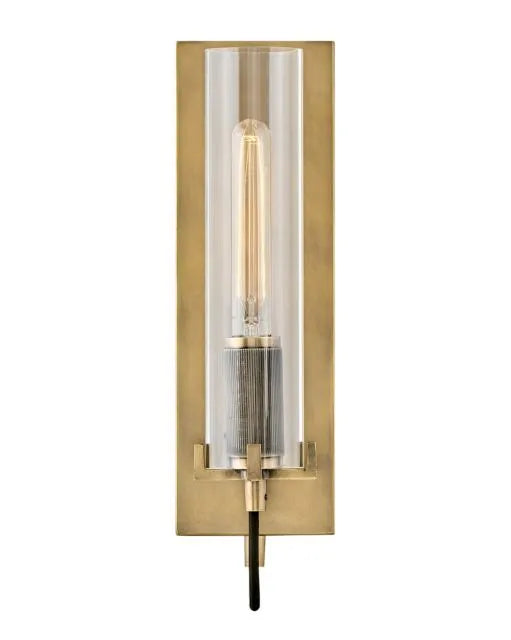 Ryden Single Light Sconce-Hinkley Lighting-HINKLEY-37850BK-Wall SconcesBlack-6-France and Son