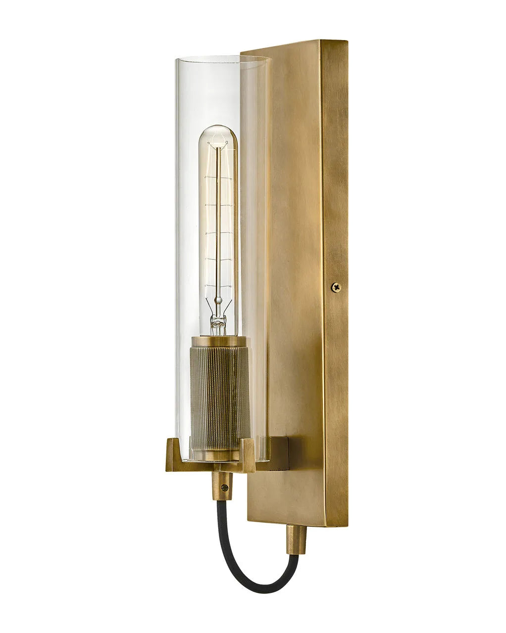 Ryden Single Light Sconce-Hinkley Lighting-HINKLEY-37850HB-Wall SconcesHeritage Brass-5-France and Son