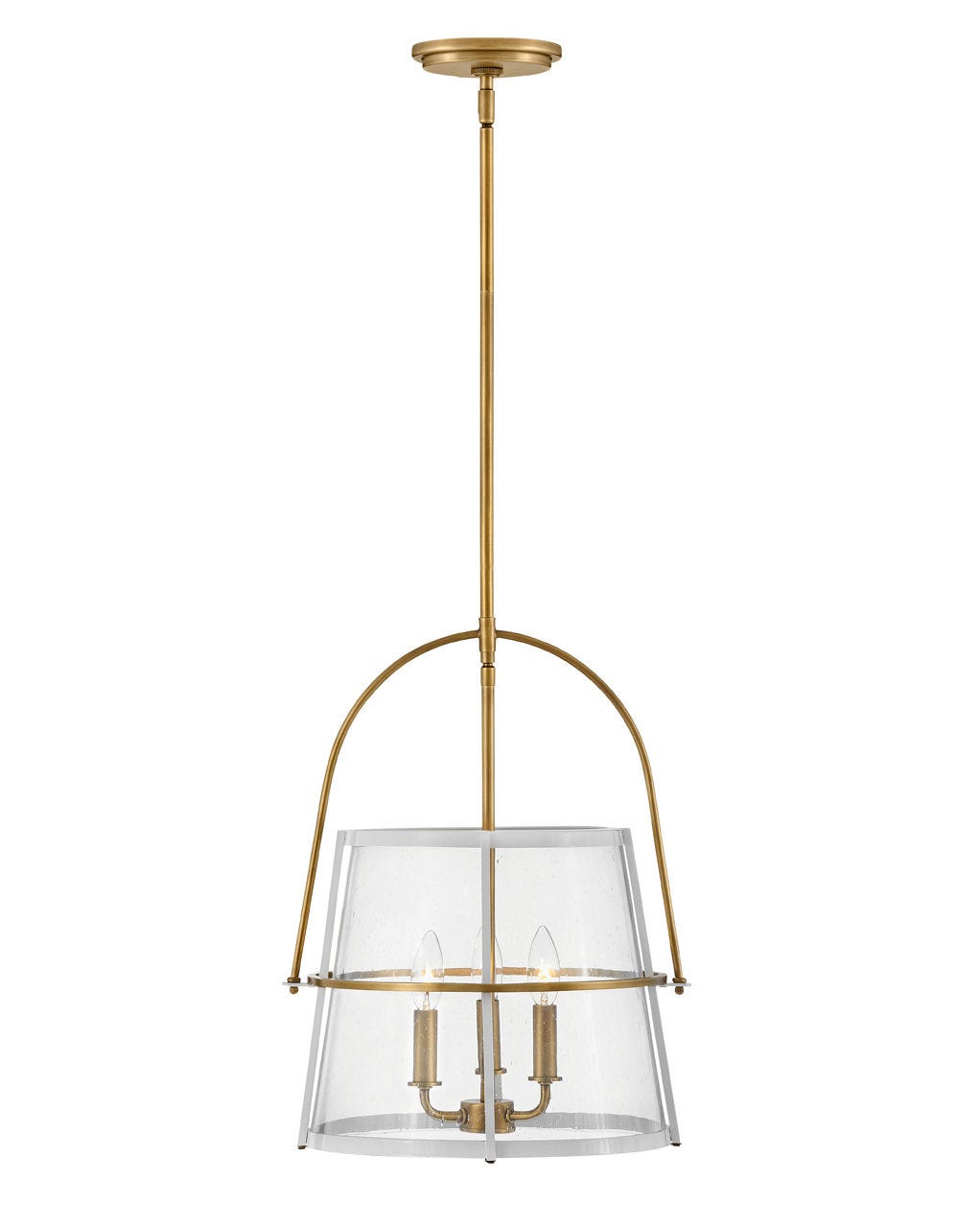 Tournon Medium Pendant-Hinkley Lighting-HINKLEY-38113HB-PT-PendantsPolished White Accents-2-France and Son