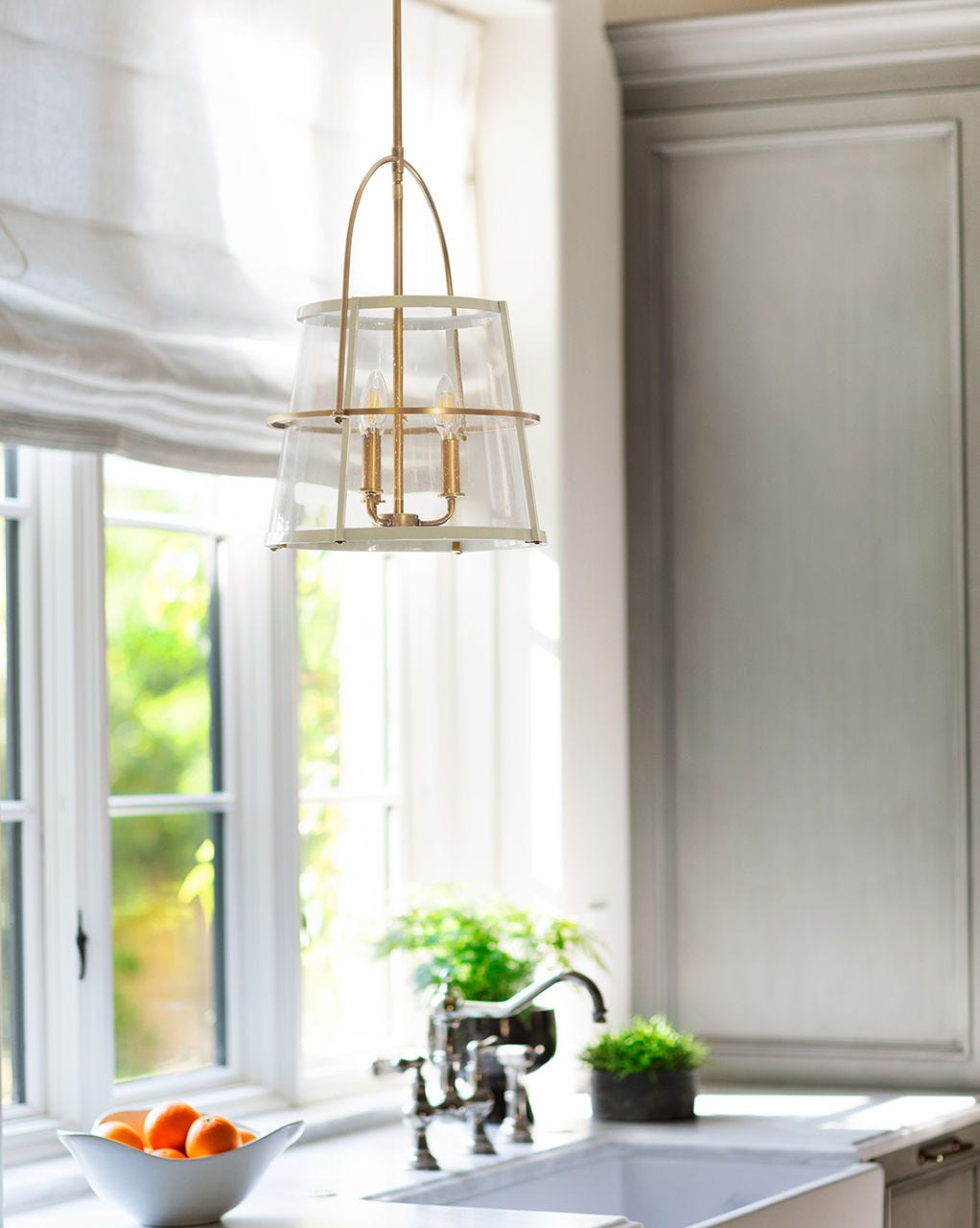 Tournon Medium Pendant-Hinkley Lighting-HINKLEY-38113HB-PendantsBlack accents-3-France and Son