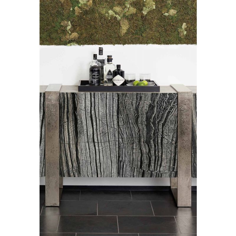 Bernhardt Furniture Linea Entertainment Sideboard Black Marble-Bernhardt-BHDT-384875G-Media Storage / TV Stands-5-France and Son