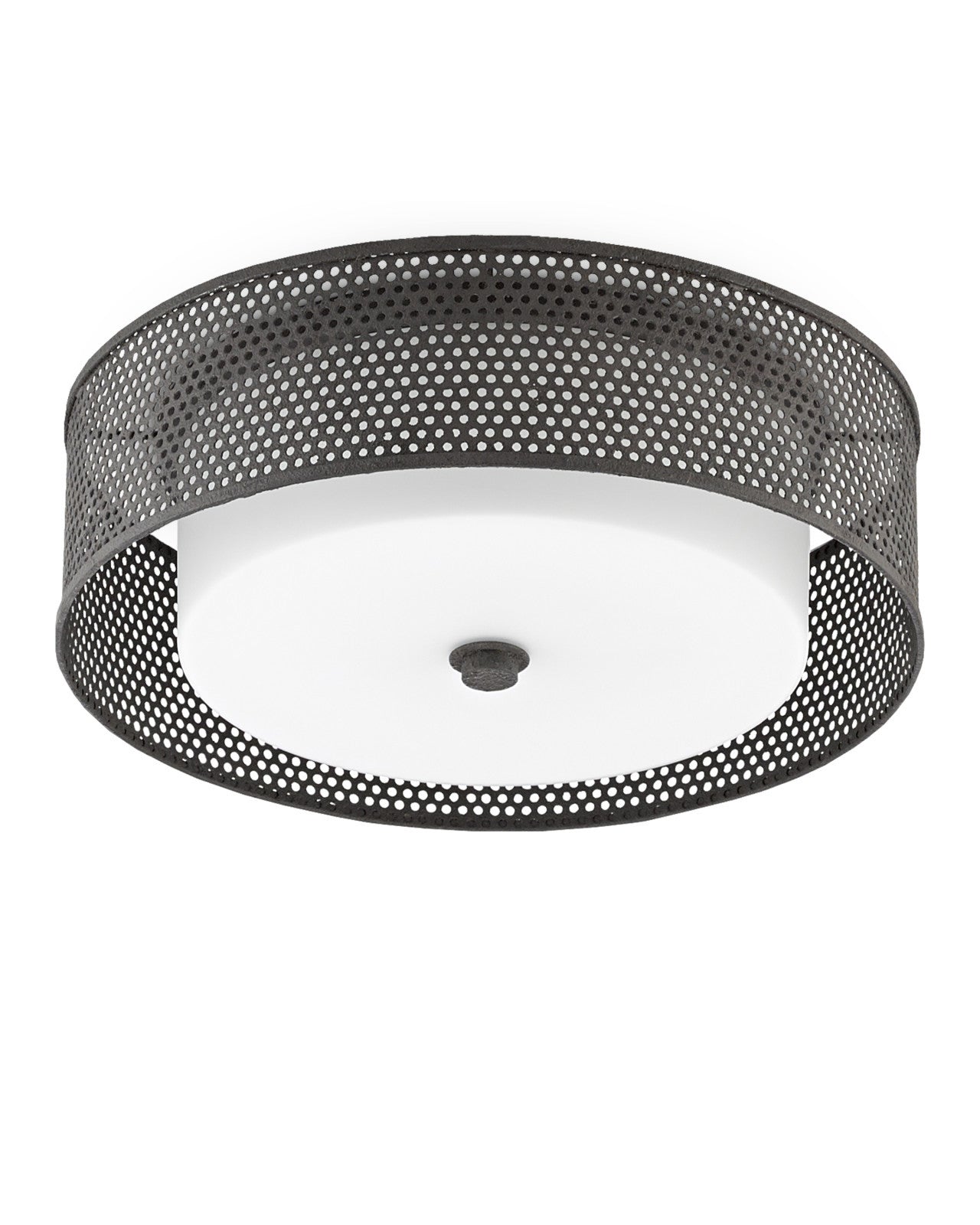 Notte Black Flush Mount