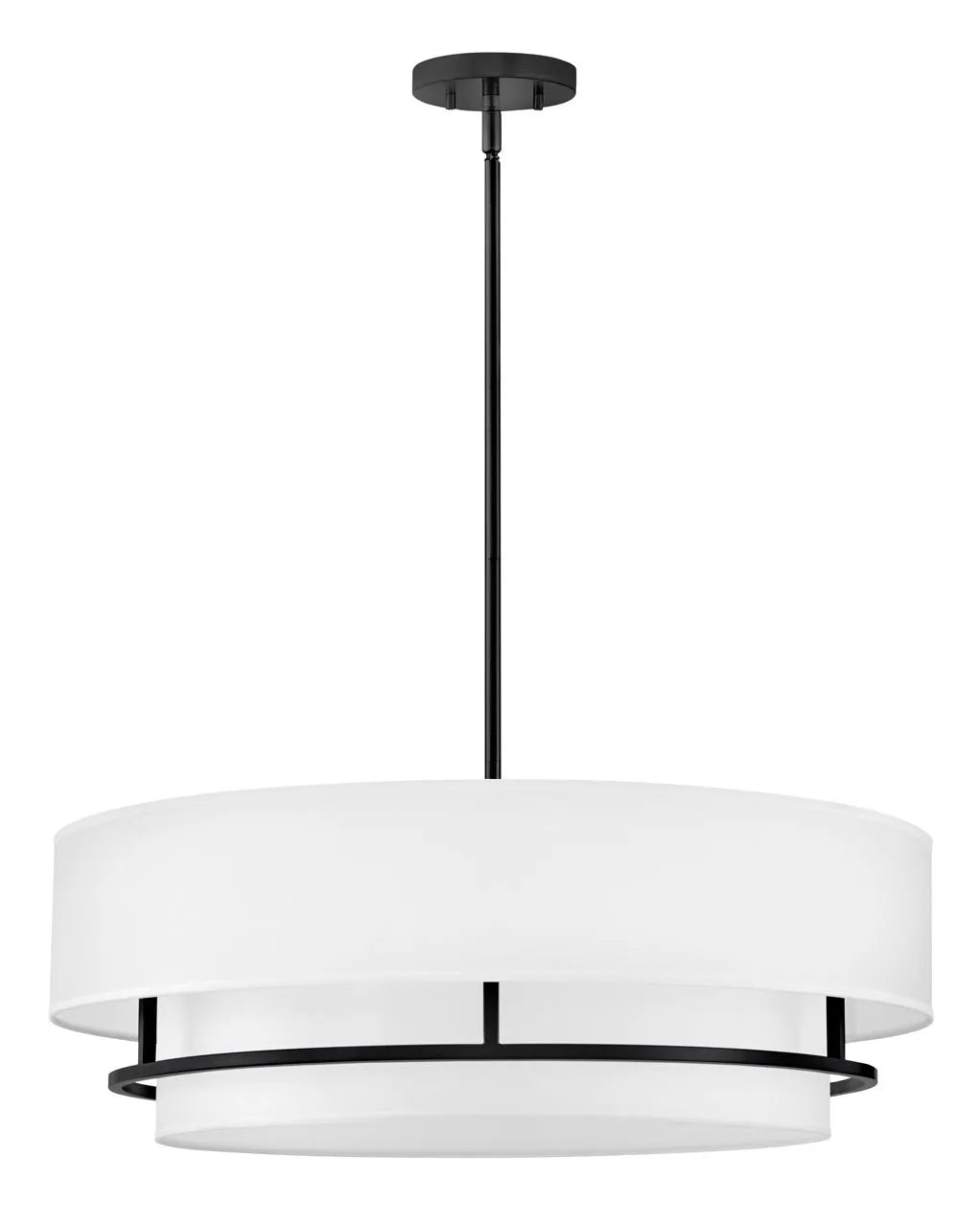 Foyer Graham - Extra Large Convertible Semi - Flush Mount-Hinkley Lighting-HINKLEY-38895LCB-Flush MountsBrass-6-France and Son