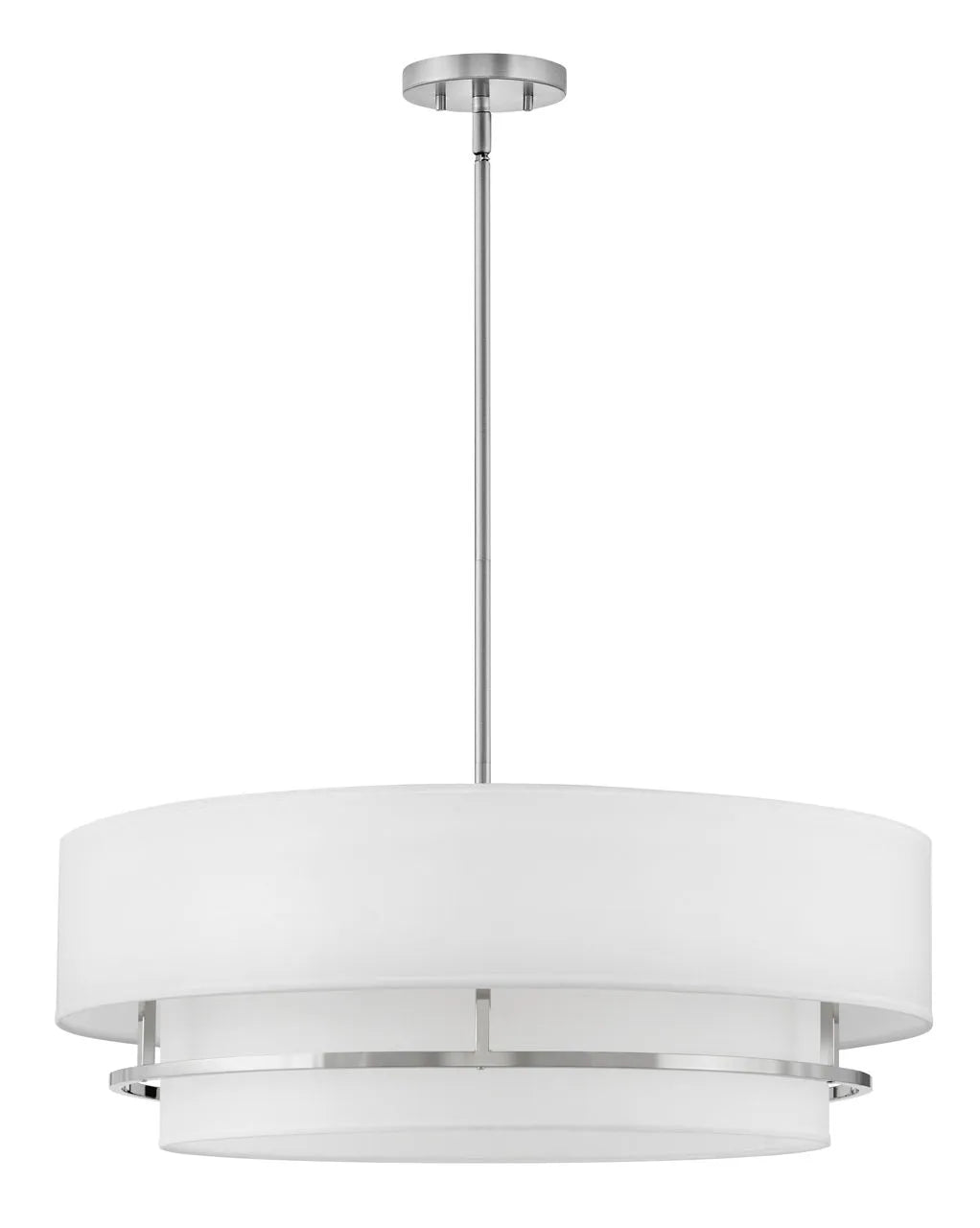 Foyer Graham - Extra Large Convertible Semi - Flush Mount-Hinkley Lighting-HINKLEY-38895LCB-Flush MountsBrass-4-France and Son